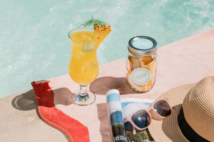 Tropical Twist Cocktail Jar