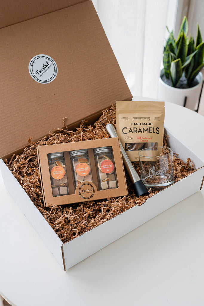 Old Fashioned Flight Gift Box – Twisted Craft Cocktails